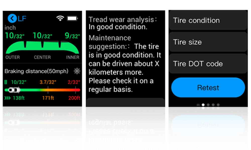 Autel Real Time Tire health Analysis Tool 