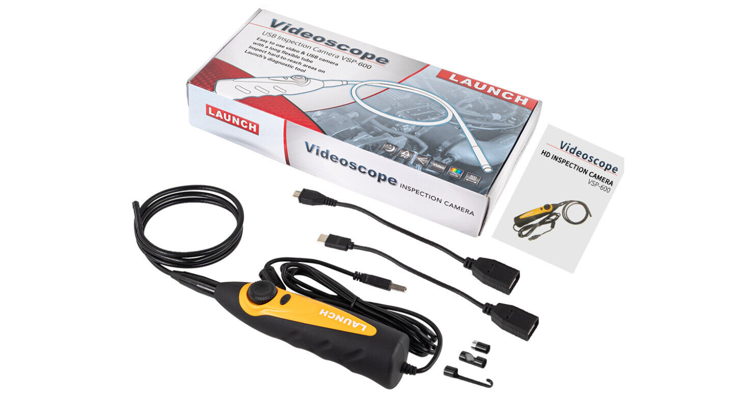 Launch VSP600 Endoscope Videoscope 5.5mm camera inspection tool